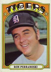 1972 Topps Baseball Cards      367     Ron Perranoski